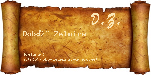 Dobó Zelmira névjegykártya